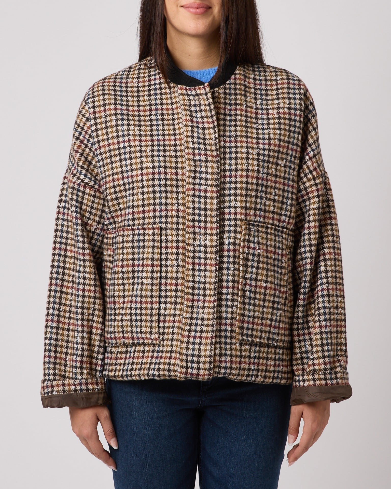 Giacca bomber quadri Le streghe