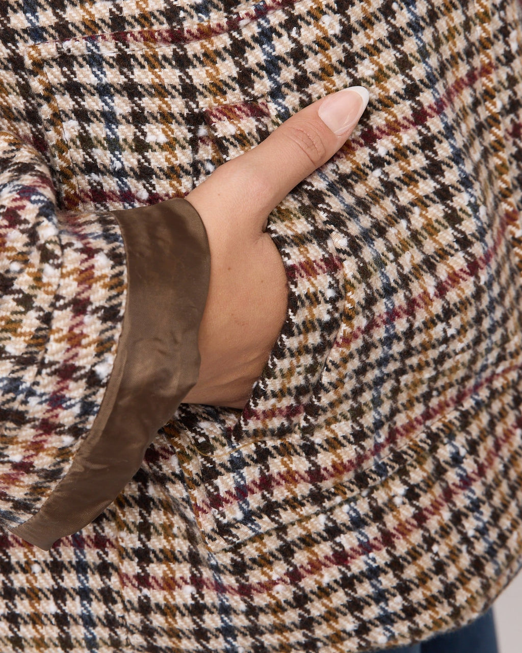 Giacca bomber quadri Le streghe