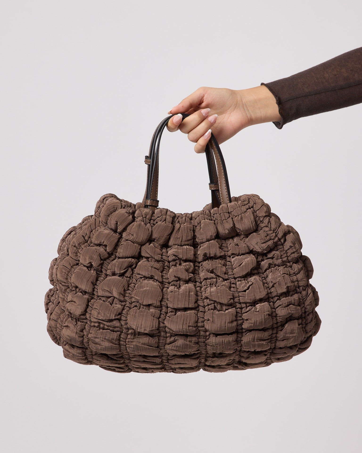 Borsa trapuntata marorne B0306 Alex Max